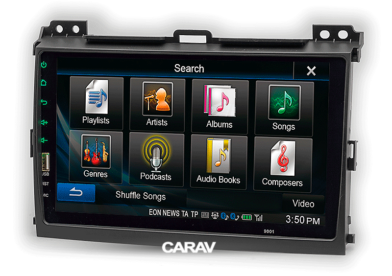 Рамки магнитолы Тойота Лэнд Крузер Прадо 120