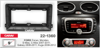 Ford Kuga 2008-2012, 9", Carav 22-1360