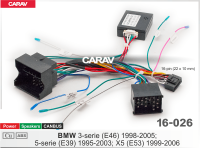 Комплект проводов для установки в BMW, CARAV 16-026