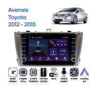 Штатная магнитола Toyota Avensis 2012 - 2015, Wide Media LC9623ON-2/32B (Серая)